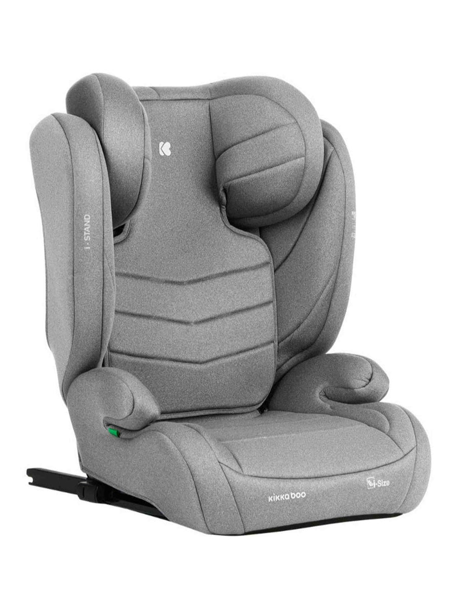 KikkaBoo i-Stand i-Size Car seat with ISOFIX 100-150 cm Grey KikkaBoo Mama's Joy
