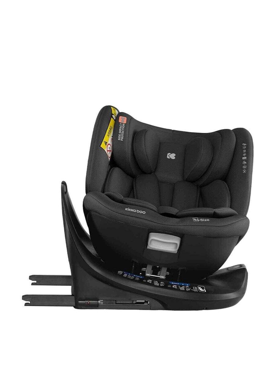 KikkaBoo i-TOUR 360° Spin Baby Boy & Girl Car Seat i-Size ISOFIX 40-150cm Black KikkaBoo Mama's Joy