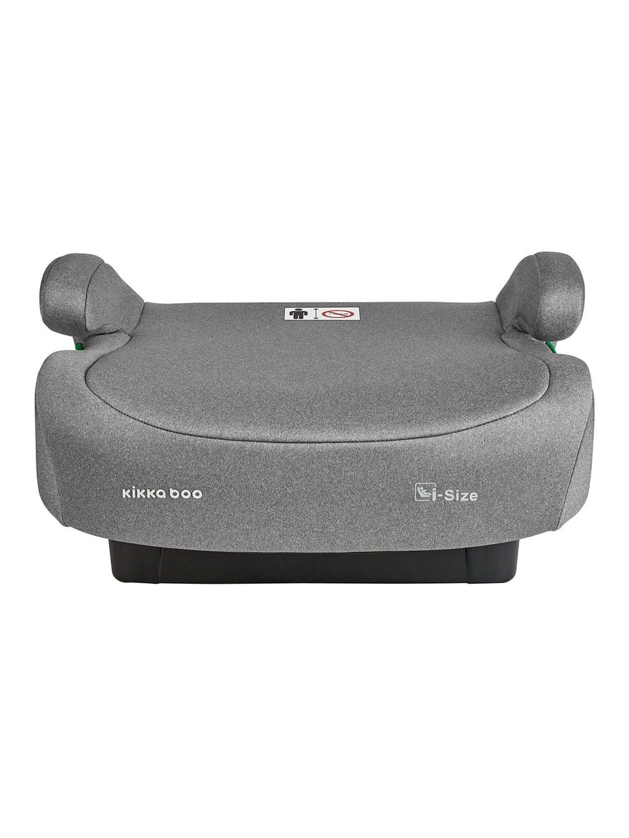 KikkaBoo i-Tip i-Size Car seat Booster ISOFIX 125-150 cm Light Grey KikkaBoo Mama's Joy