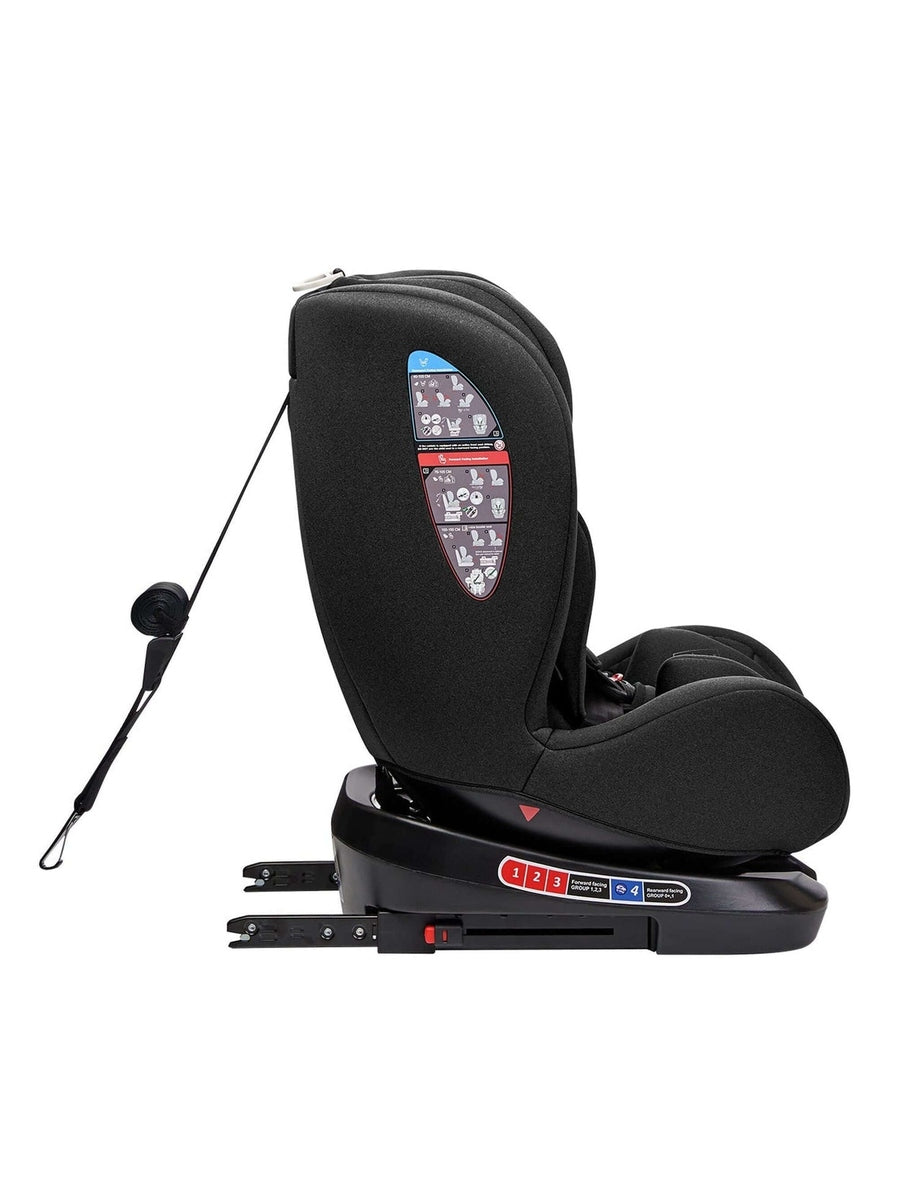KikkaBoo i-Trip i-Size Car seat ISOFIX 40-150 cm Black KikkaBoo Mama's Joy
