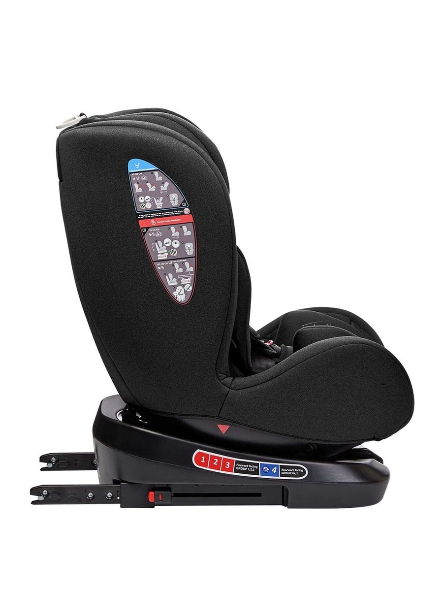 KikkaBoo i-Trip i-Size Car seat ISOFIX 40-150 cm Black KikkaBoo Mama's Joy
