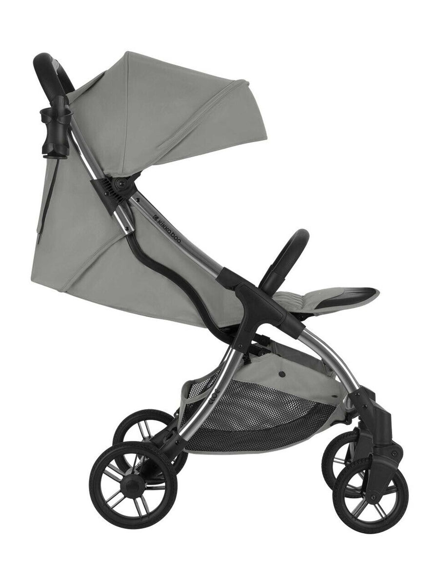Kikkaboo Baby Stroller Pushchair Cloe Cabin-Approved from Birth to 22kg Grey KikkaBoo Mama's Joy