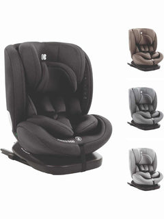 Kikkaboo Child Car Seat i-Comfort i-Size 40-150cm Isofix Top-Tether 360° Black KikkaBoo Mama's Joy