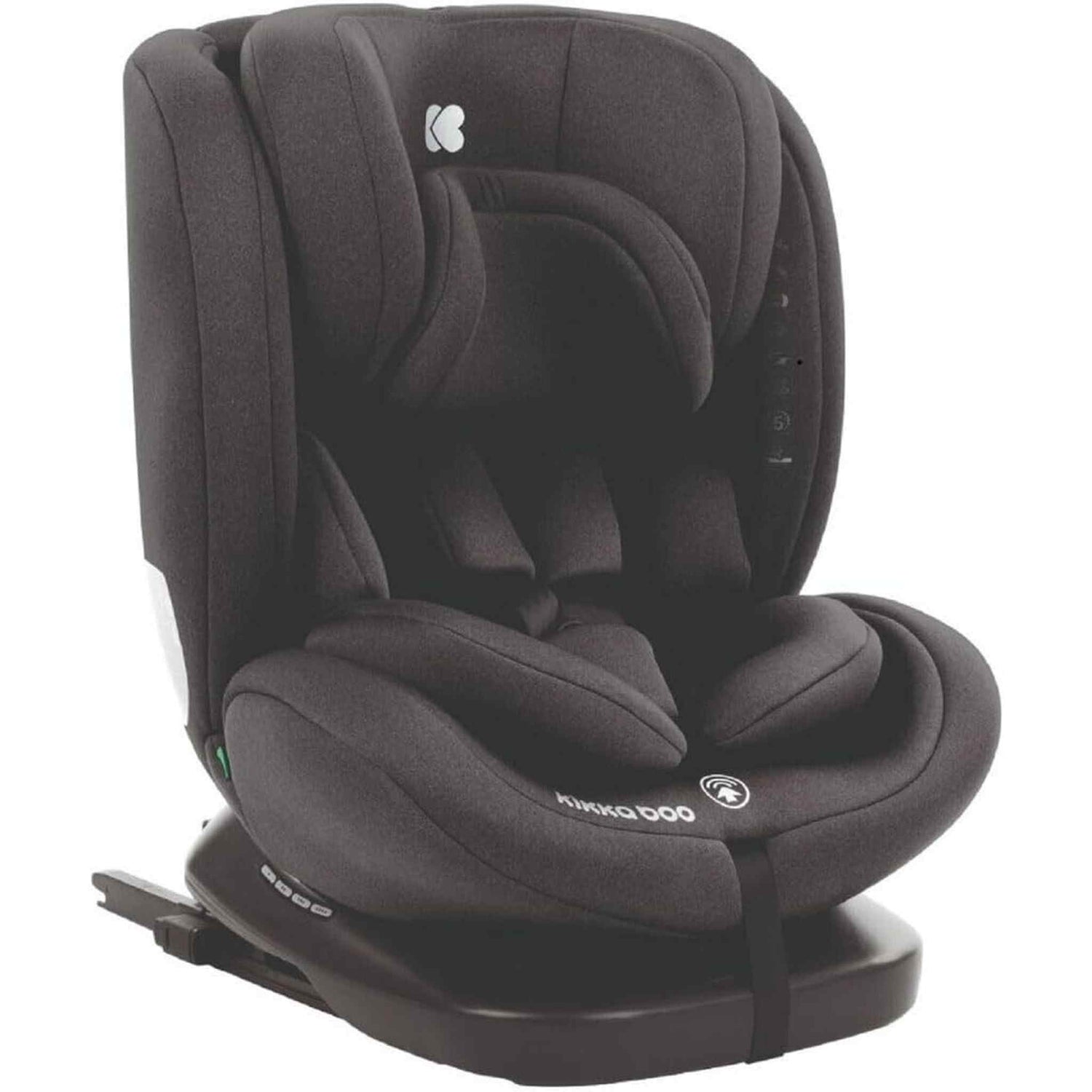 Kikkaboo Child Car Seat i-Comfort i-Size 40-150cm Isofix Top-Tether 360° Black KikkaBoo Mama's Joy