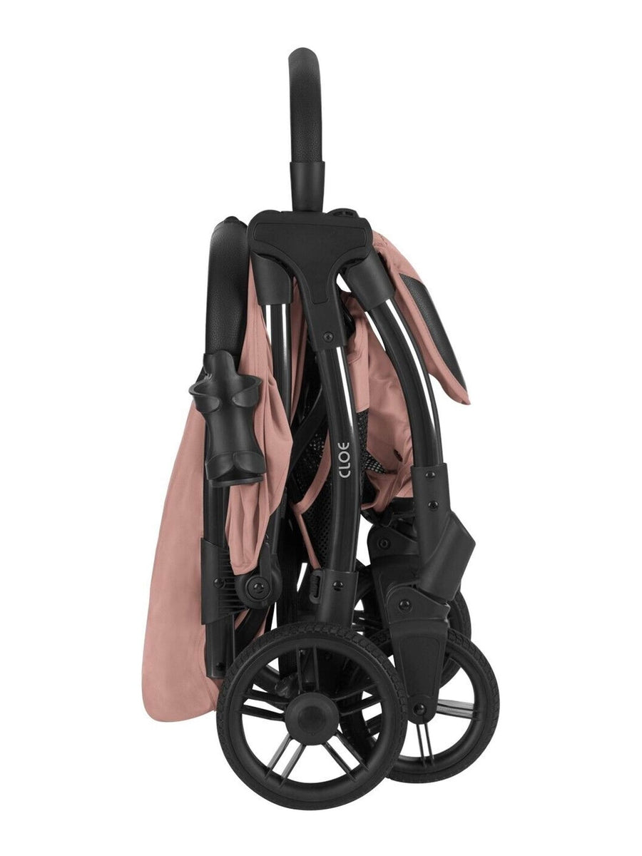 Kikkaboo Cloe Baby Stroller Pushchair Cabin-Approved Rubber Tires - Pink KikkaBoo Mama's Joy