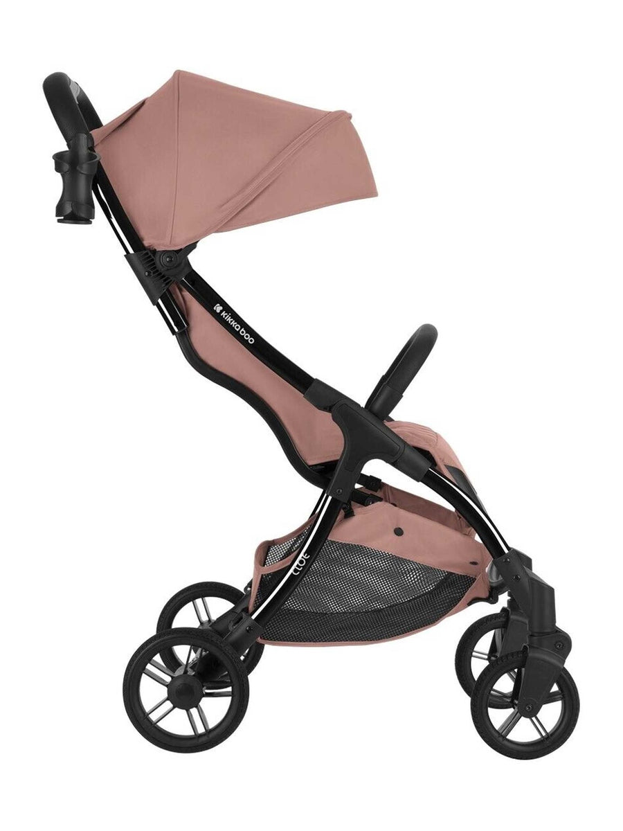 Kikkaboo Cloe Baby Stroller Pushchair Cabin-Approved Rubber Tires - Pink KikkaBoo Mama's Joy