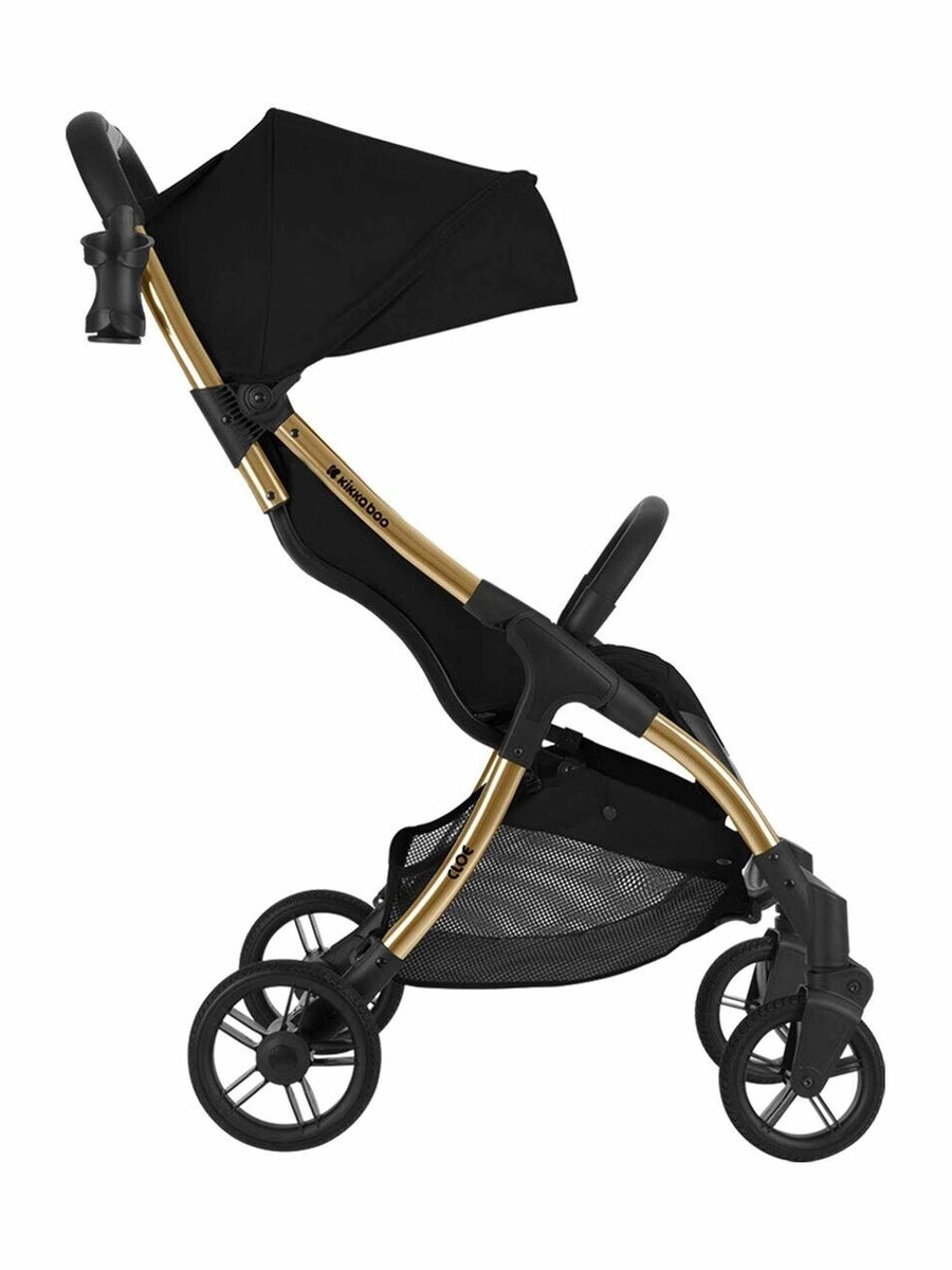 Kikkaboo Cloe Pushchair Baby Stroller Cabin - Approved from Birth to 22kg Black KikkaBoo Mama's Joy
