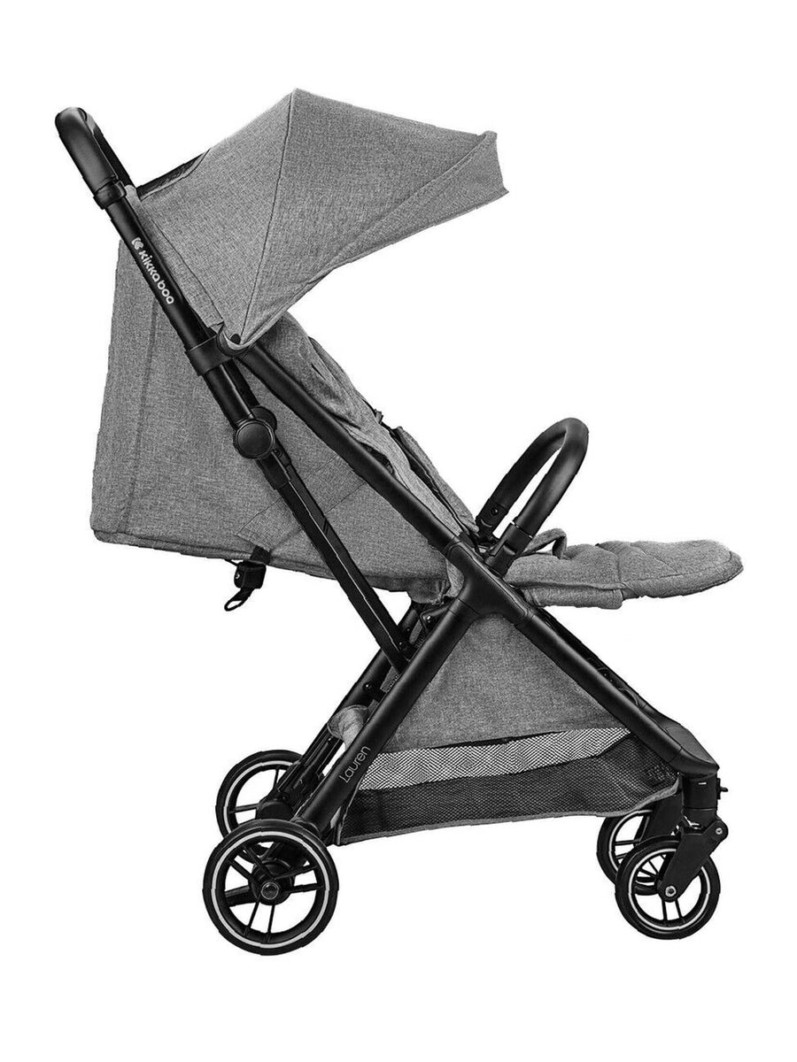 Kikkaboo Lauren Baby Stroller/ Pushchair Cabin-Approved Stroller - Light Grey KikkaBoo Mama's Joy