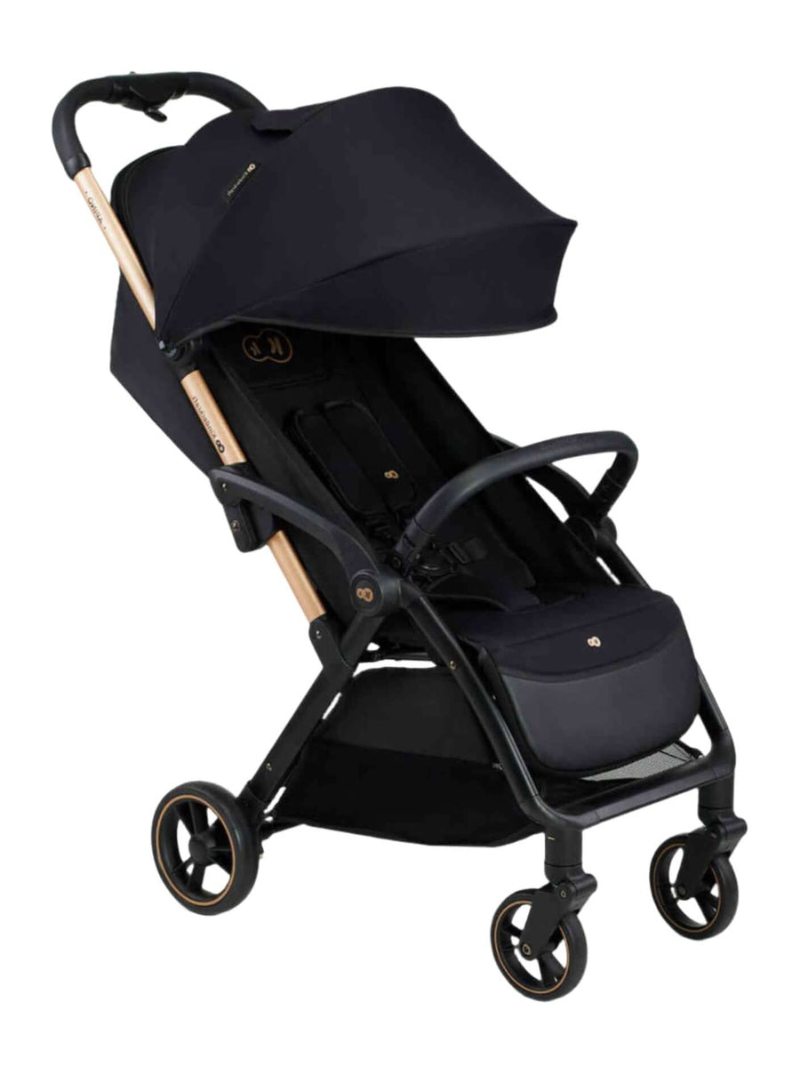 Kinderkraft Apino Compact Baby Stroller Pushchair Raven Black Kinderkraft Mama's Joy