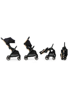 Kinderkraft Apino Compact Baby Stroller Pushchair Raven Black Kinderkraft Mama's Joy