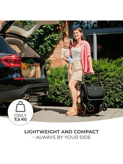 Kinderkraft Apino Compact Baby Stroller Pushchair Raven Black Kinderkraft Mama's Joy