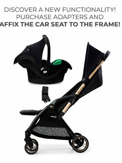 Kinderkraft Apino Compact Cabin Stroller Pushchair Approved - Dove Grey Kinderkraft Mama's Joy