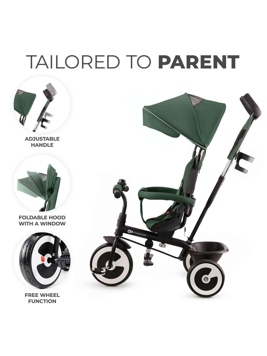 Kinderkraft Aston Trike – Mystic Green Kinderkraft Mama's Joy