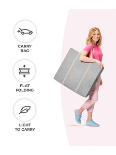 Kinderkraft Baby Crib 3 in 1 LOVI Cradle Travel Cot Rocker Portable - Grey Kinderkraft Mama's Joy