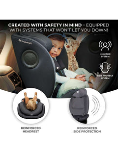 Kinderkraft Baby Infant i-360 Rotating/Swivel Car Seat ISOFIX i-Size - Grey Kinderkraft Mama's Joy