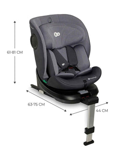 Kinderkraft Baby Infant i-360 Rotating/Swivel Car Seat ISOFIX i-Size - Grey Kinderkraft Mama's Joy