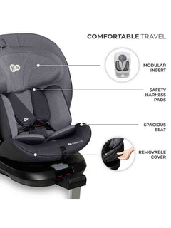 Kinderkraft Baby Infant i-360 Rotating/Swivel Car Seat ISOFIX i-Size - Grey Kinderkraft Mama's Joy