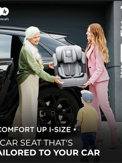 Kinderkraft Comfort Up i-Size Safety Car Seat Booster from 15mths- 12Y Green Kinderkraft Mama's Joy