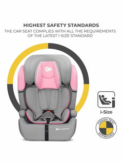 Kinderkraft Comfort Up i-Size Safety Car Seat Booster from 15mths- 12Years - Pink Kinderkraft Mama's Joy