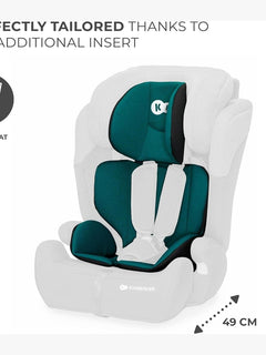 Kinderkraft Comfort Up i-Size Safety Car Seat Booster from 15mths- 12Y Green Kinderkraft Mama's Joy