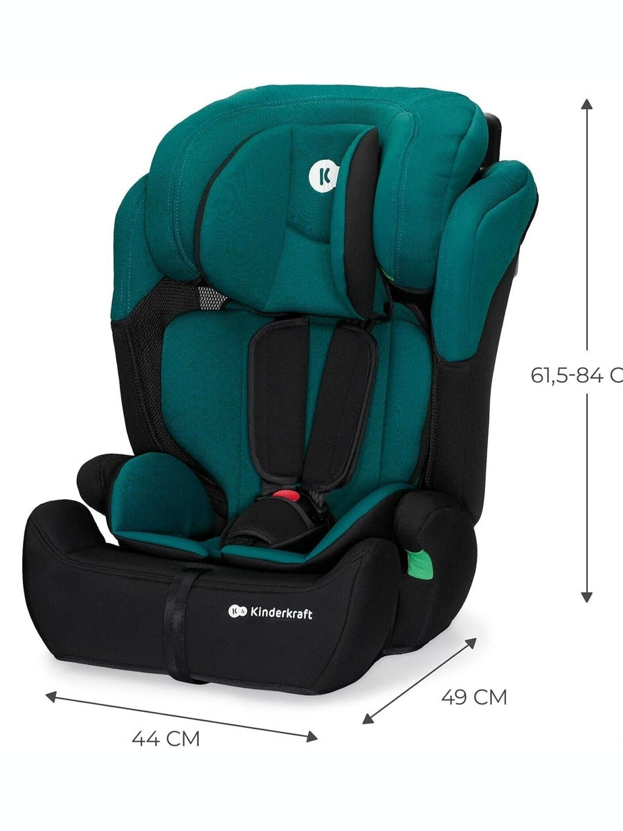 Kinderkraft Comfort Up i-Size Safety Car Seat Booster from 15mths- 12Y Green Kinderkraft Mama's Joy