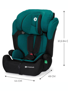 Kinderkraft Comfort Up i-Size Safety Car Seat Booster from 15mths- 12Y Green Kinderkraft Mama's Joy