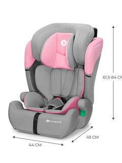 Kinderkraft Comfort Up i-Size Safety Car Seat Booster from 15mths- 12Years - Pink Kinderkraft Mama's Joy