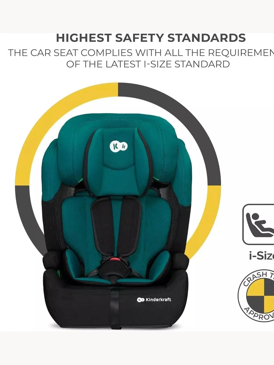 Kinderkraft Comfort Up i-Size Safety Car Seat Booster from 15mths- 12Y Black Kinderkraft Mama's Joy
