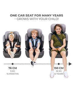 Kinderkraft Comfort Up i-Size Safety Car Seat Booster from 15mths- 12Years - Pink Kinderkraft Mama's Joy