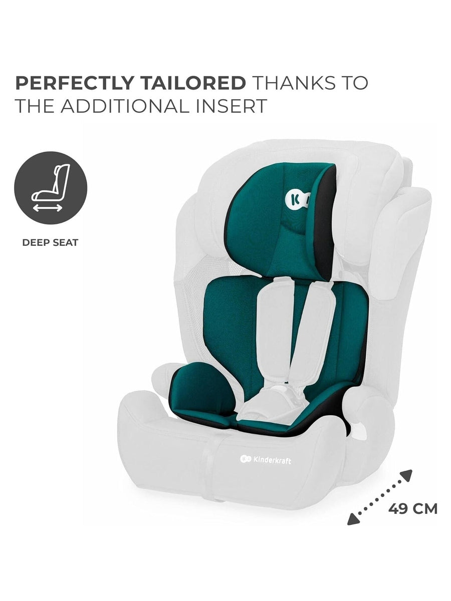 Kinderkraft Comfort Up i-Size Safety Car Seat Booster from 15mths- 12Y Green Kinderkraft Mama's Joy