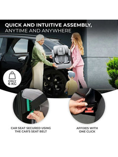 Kinderkraft Comfort Up i-Size Safety Car Seat Booster from 15mths- 12Years - Pink Kinderkraft Mama's Joy