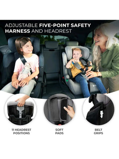 Kinderkraft Comfort Up i-Size Safety Car Seat Booster from 15mths- 12Years - Pink Kinderkraft Mama's Joy