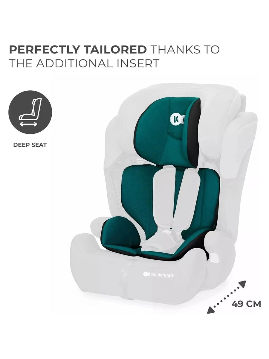 Kinderkraft Comfort Up i-Size Safety Car Seat Booster from 15mths- 12Y Black Kinderkraft Mama's Joy
