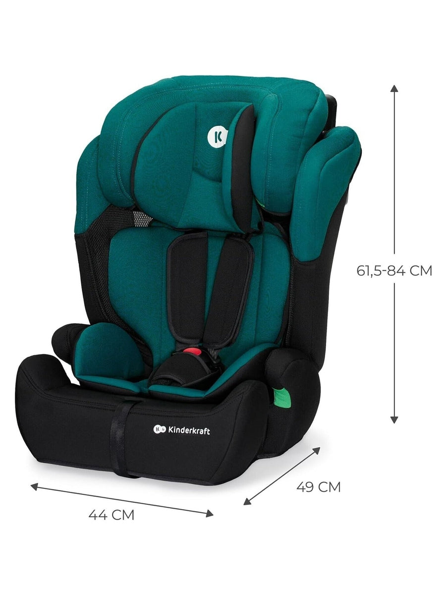Kinderkraft Comfort Up i-Size Safety Car Seat Booster from 15mths- 12Y Green Kinderkraft Mama's Joy