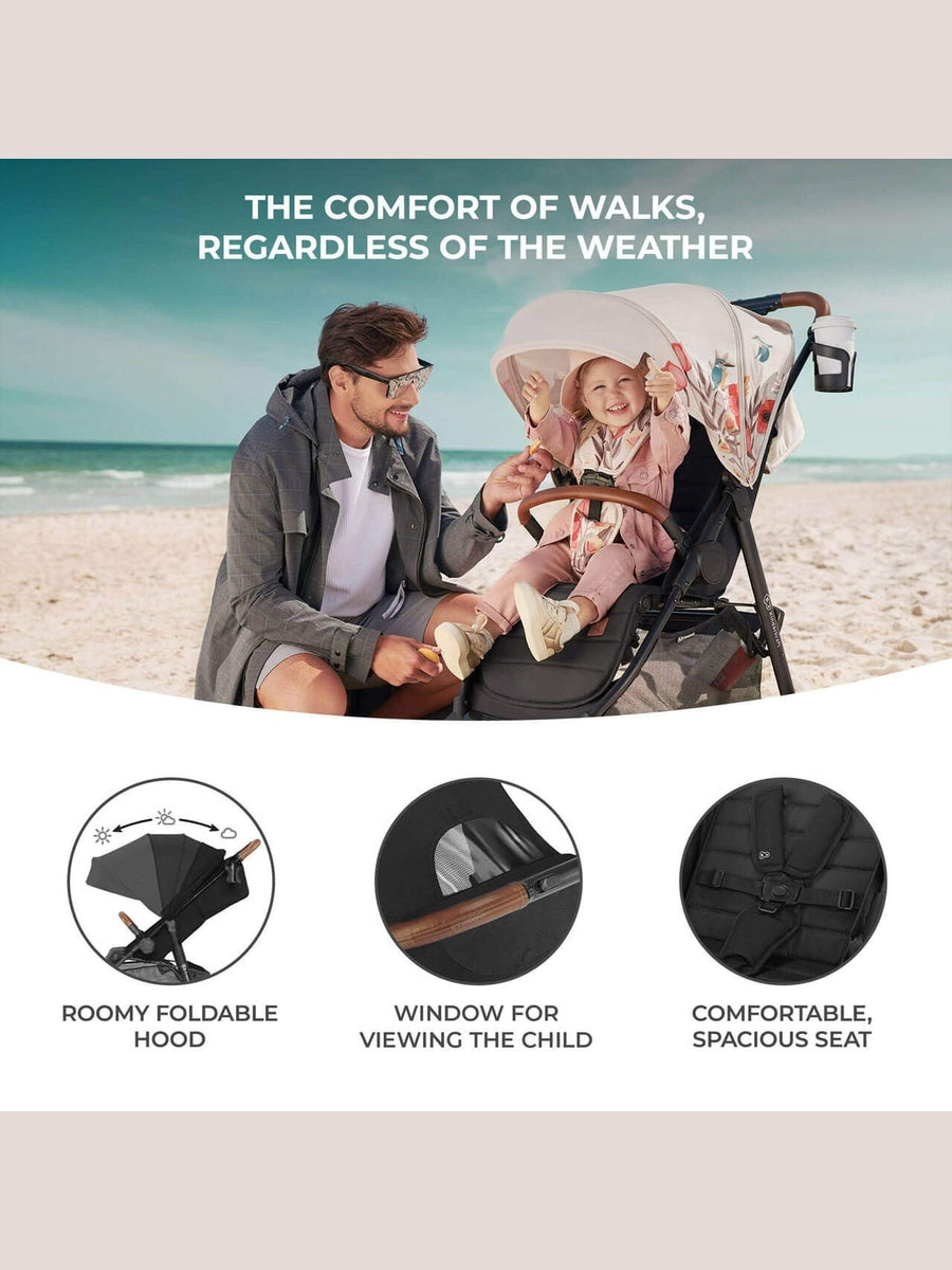 Kinderkraft Grande Plus Stroller - Black Kinderkraft Mama's Joy
