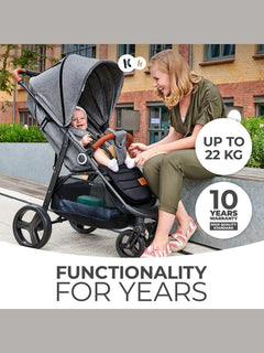 Kinderkraft Grande Plus Stroller - Black Kinderkraft Mama's Joy