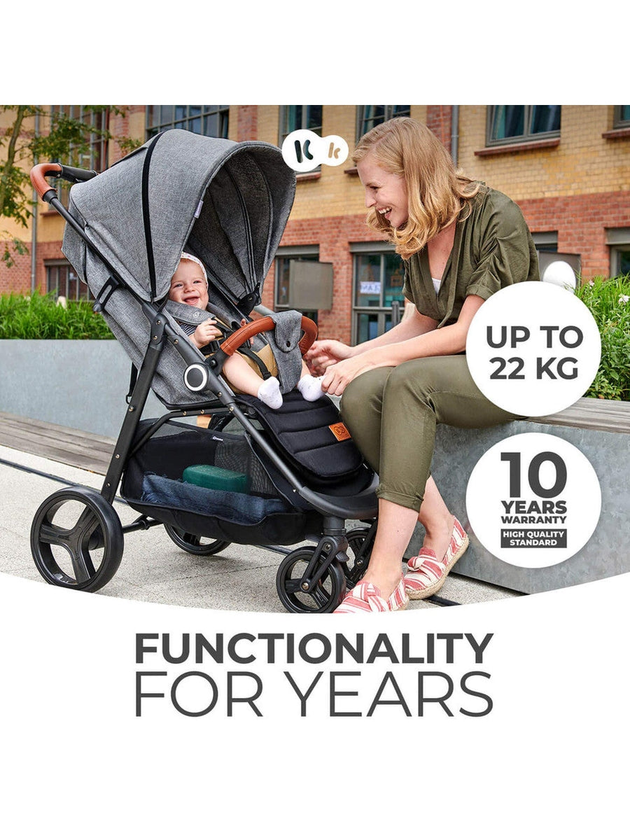 Kinderkraft Grande Plus Stroller - Black Kinderkraft Mama's Joy