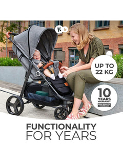 Kinderkraft Grande Plus Stroller - Black Kinderkraft Mama's Joy
