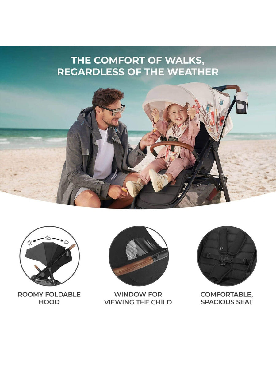 Kinderkraft Grande Plus Stroller - Black Kinderkraft Mama's Joy