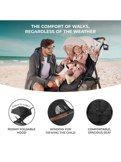 Kinderkraft Grande Plus Stroller - Black Kinderkraft Mama's Joy