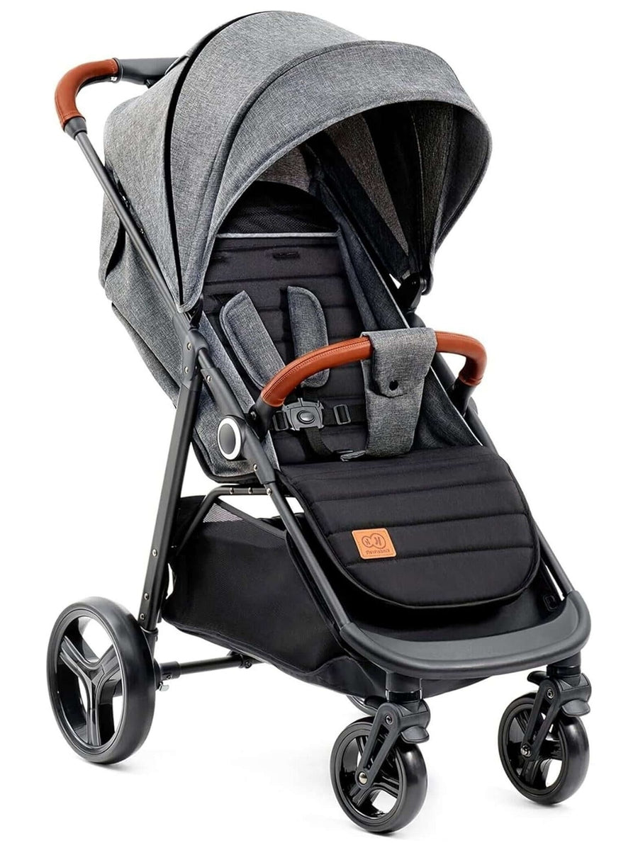 Kinderkraft Grande Plus Toddler Pushchair Pram Stroller Foldable up to 22kg Grey Kinderkraft Mama's Joy