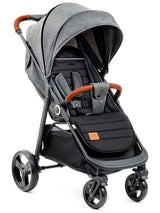 Kinderkraft Grande Plus Toddler Pushchair Pram Stroller Foldable up to 22kg Grey Kinderkraft Mama's Joy