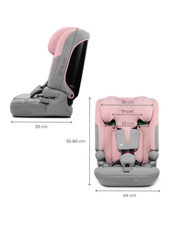 Kinderkraft I-COMFY i-Size Group 1/2/3 Car Seat - Pink Kinderkraft Mama's Joy