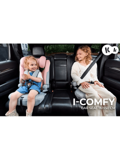 Kinderkraft I-COMFY i-Size Group 1/2/3 Car Seat - Pink Kinderkraft Mama's Joy