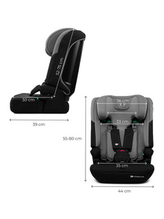 Kinderkraft I-COMFY i-Size Group 1/2/3 Car Seat - Dark Grey Kinderkraft Mama's Joy