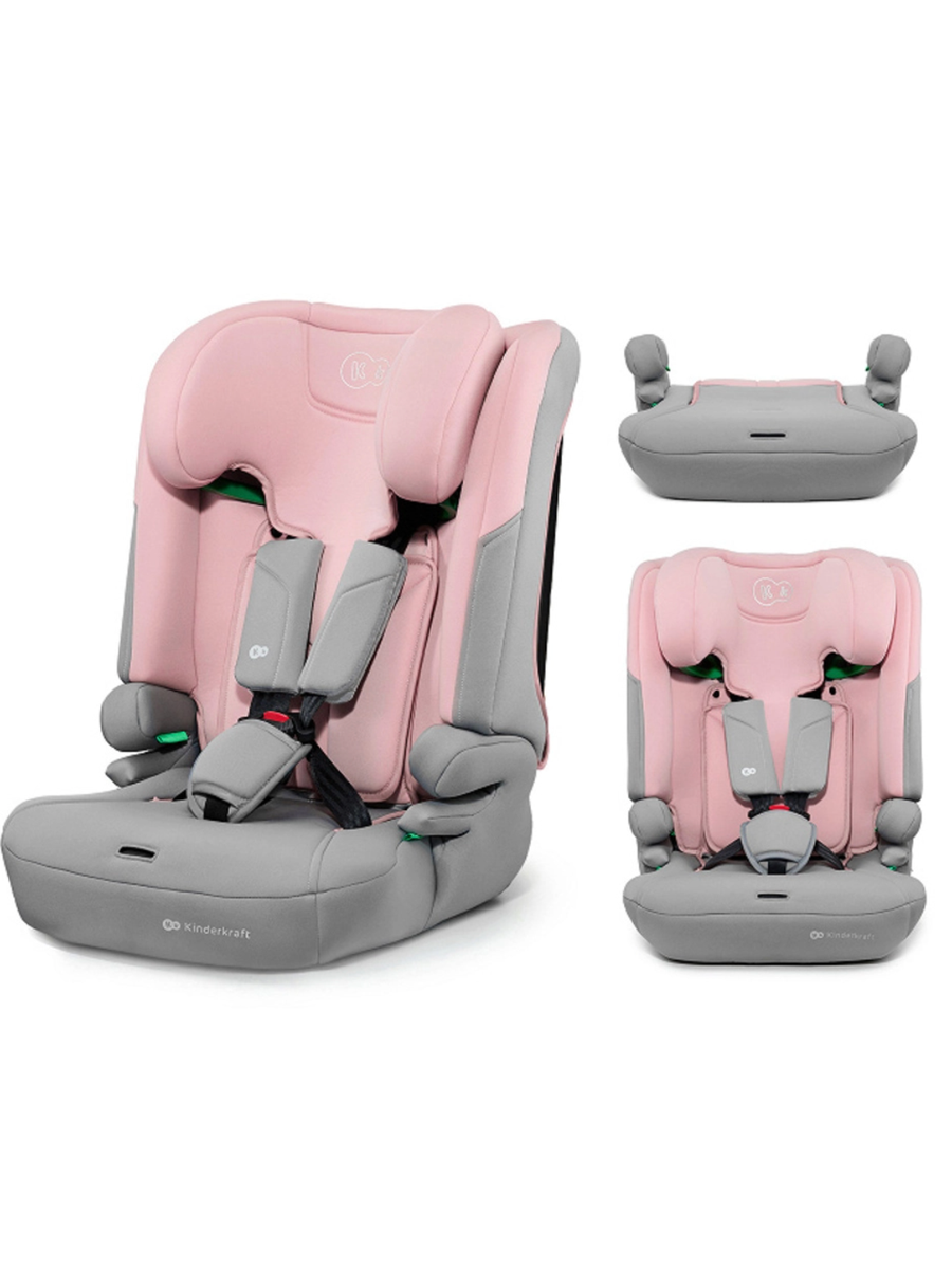Kinderkraft I-COMFY i-Size Group 1/2/3 Car Seat - Pink