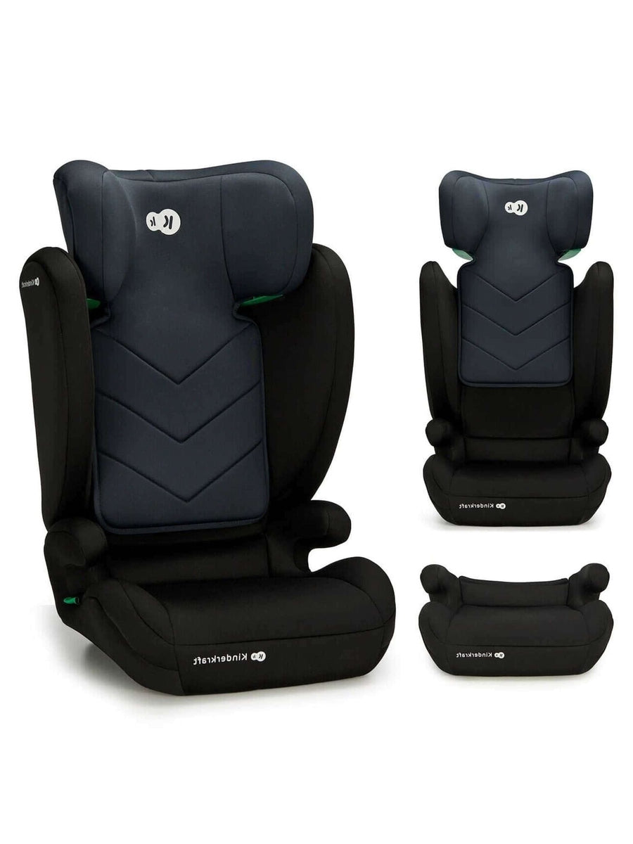 Kinderkraft I-SPARK i-Size Child Adjustable Travel Car Seat 100-150cm - Black Kinderkraft Mama's Joy