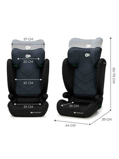 Kinderkraft I-SPARK i-Size Child Adjustable Travel Car Seat 100-150cm - Black Kinderkraft Mama's Joy