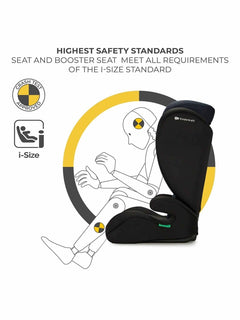 Kinderkraft I-SPARK i-Size Child Adjustable Travel Car Seat 100-150cm - Black Kinderkraft Mama's Joy