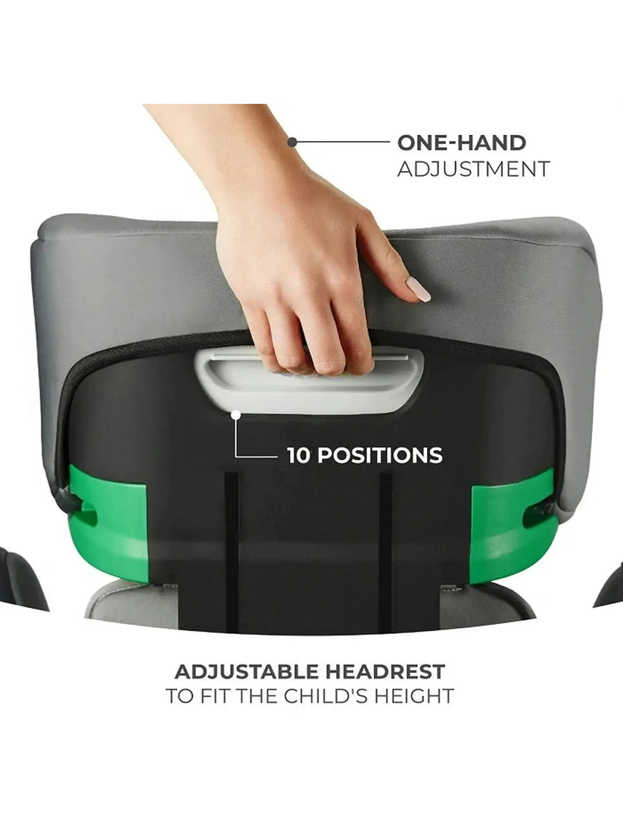Kinderkraft I-SPARK i-Size Child Adjustable Travel Car Seat 100-150cm Green Kinderkraft Mama's Joy